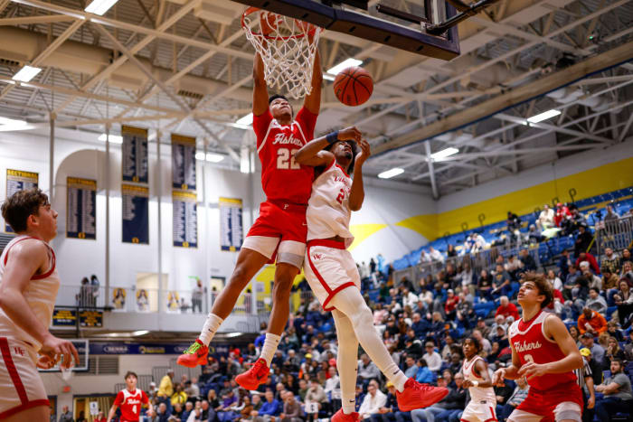 Fishers Indiana Homewood-Flossmoor Illinois boys basketball February 3 2024 Nate Latsch 25843